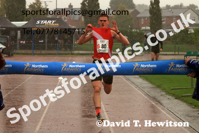 Senior Mens 6 Stage 2025 Northern Athletics Autumn Road Relays, Leigh, Lancashire. Photo: David T. Hewitson/Sports for All Pics
